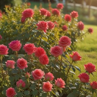 Кущові троянди (шраби)